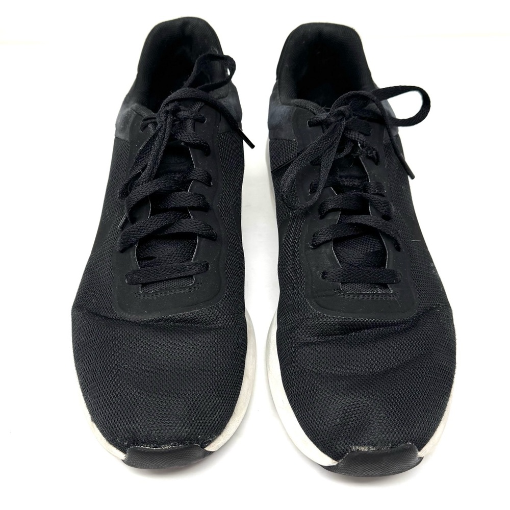 NIKE AIR black mesh trainers, men’s size 9.5
